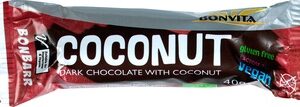 COCONUT BAR DARK CHOCOLATE 40 GRAM