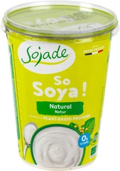 SOJAYOGHURT NATUREL ONGEZOET (6) 400 GRAM