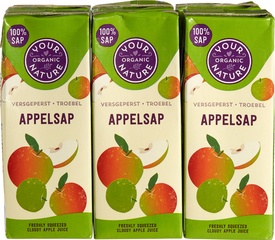 YON APPELSAP TETRA 6PAK BIO 1 LITER